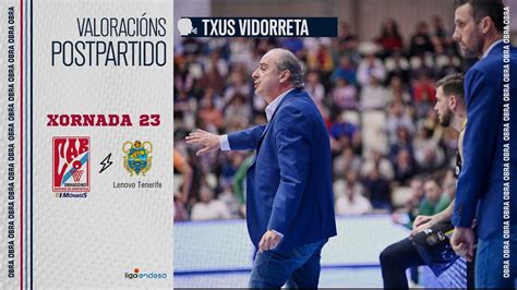 Postpartido X Txus Vidorreta Monbus Obradoiro Lenovo Tenerife