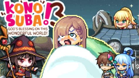 A LOOK AT MapleStory X KONOSUBA Luminous Bossing Reboot Kronos