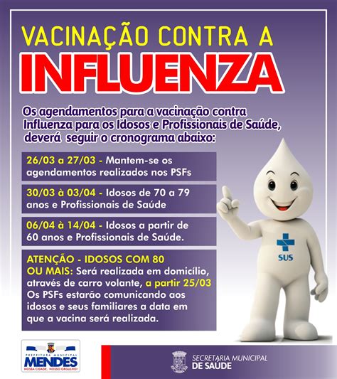 CAMPANHA DE VACINAÇÃO CONTRA INFLUENZA IDOSOS E PROFISSIONAIS DA