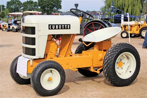 IH Cub Cadet Prototypes Garden Tractor Trio Showcases Cub Cadet