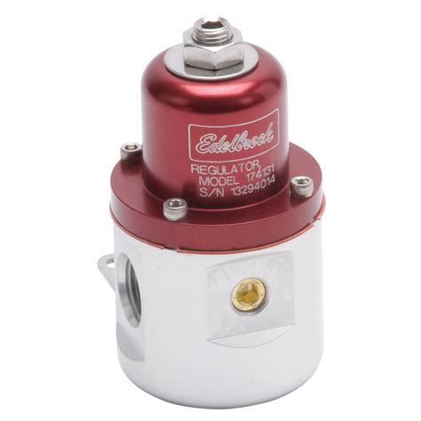 174131 Edelbrock Fuel Pressure Fuel Pressure Regulator Regulator Carburetor Carb Pressure