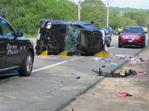 Video Two Injured In Truro Rollover Crash