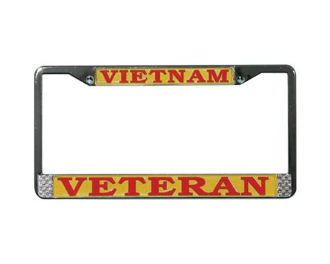 Vietnam Veteran License Plate Frame