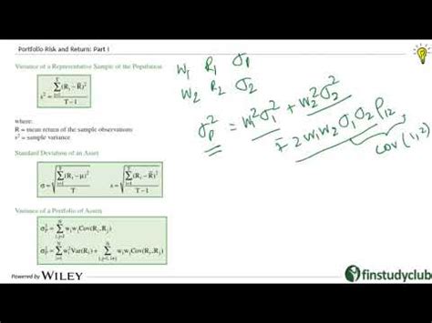 Quick Prep Cfa Level I Portfolio Management Youtube