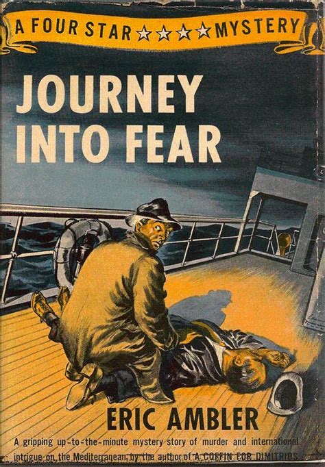 Journey Into Fear By Ambler Eric Very Good Hardcover Reprint