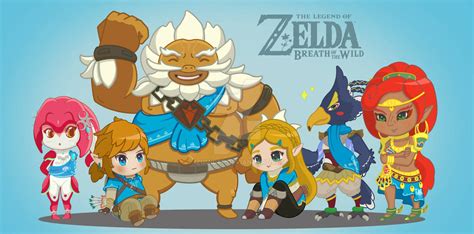 Botw Champions By Izumigee On Deviantart