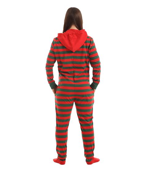 Elfie Footed Adult Onesie Festive Fun Funzee