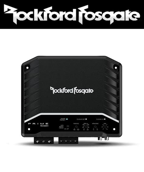 Rockford Fosgate R2 500X1 1 X 300 500 Watts RMS 4 2 Ohms SOUNDZONE