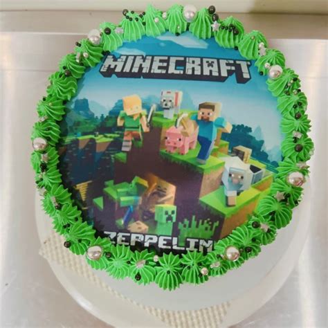 Minecraft Edible Cake Topper Creative Edible Images