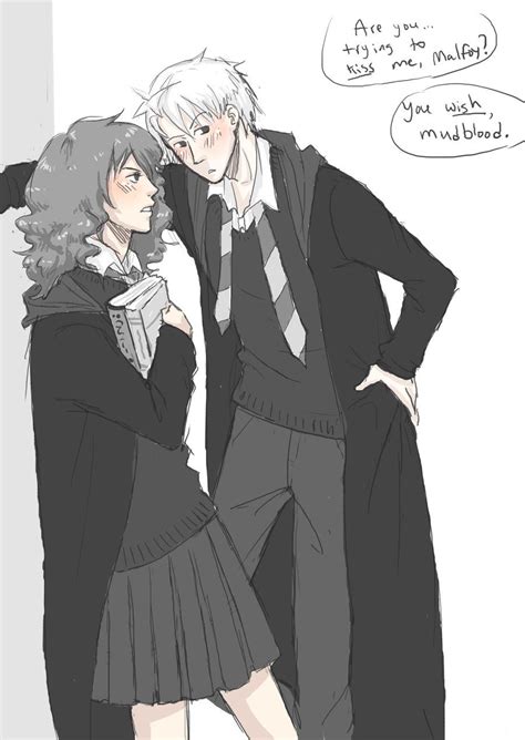 Draco X Hermione By Sammieann On Deviantart Dramione Fan Art Harry Potter Draco And Hermione