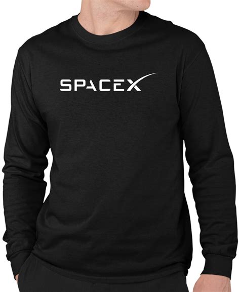 Camiseta Spacex Blusa Manga Longa Nasa Dking Creative