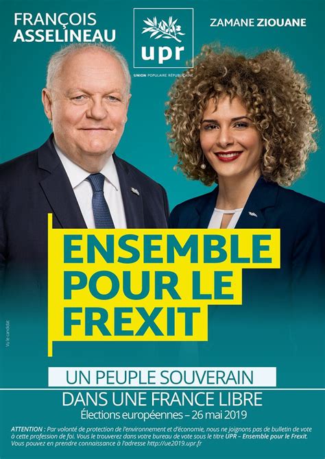 Profession Foi Ensemble Pour Le Frexit Elections Européennes 2019 Le