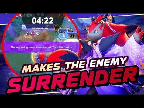 Zoroark Making Enemies Surrender At Minutes Matches Feint