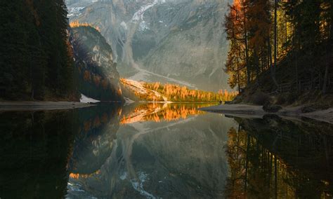 Fondos De Pantalla X Px Oto O Lago Monta As Reflexi N