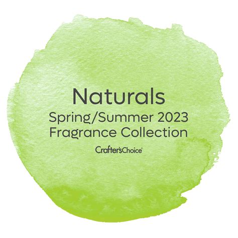 Natural Springsummer 2023 Fragrance Collection Crafters Choice