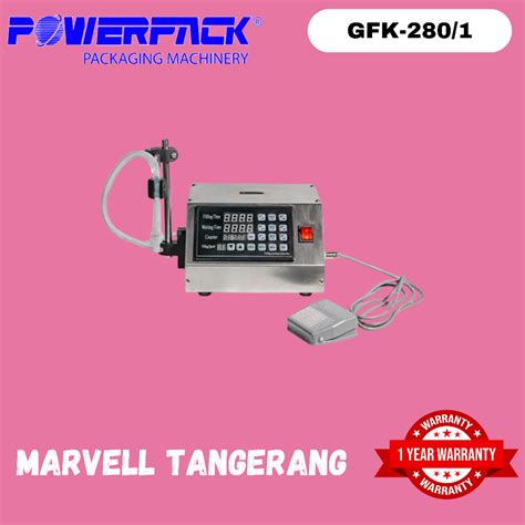 Jual Mesin Filling Liquid Powerpack Gfk Mesin Pengisi Cairan