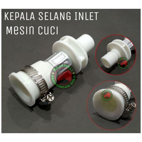 Jual KEPALA INLET SELANG MESIN CUCI SELANG INLET KRAN MESIN CUCI