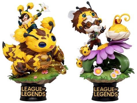 League Of Legends Nunu And Beelump And Heimerstinger Pvc Diorama Set