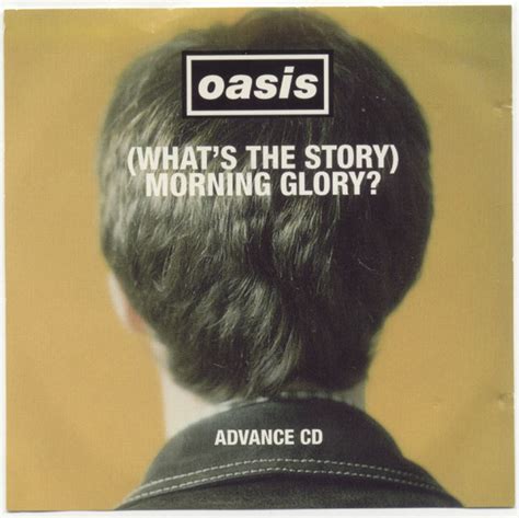 Oasis What S The Story Morning Glory 1995 Cd Discogs