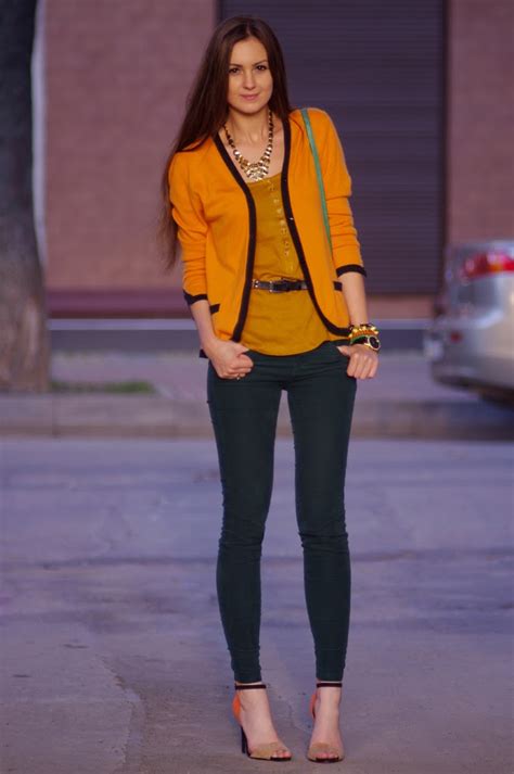 Look Of The Day Orange Accents Fashion Agony Daily Outfits