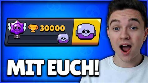 Zusammen Mit Euch Troph En Pushen Brawl Stars Live Deutsch Youtube