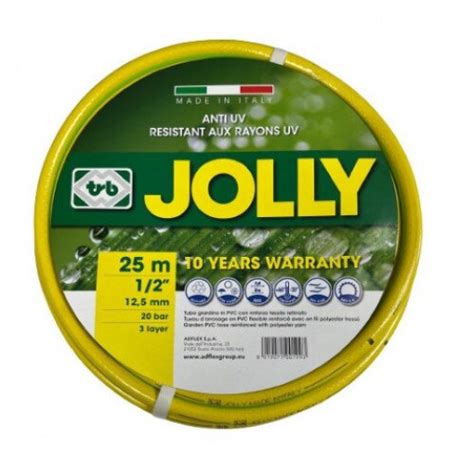 Furtun Gradina Jolly 12 25 Metri Armat Flexibil Rezistent La Frig