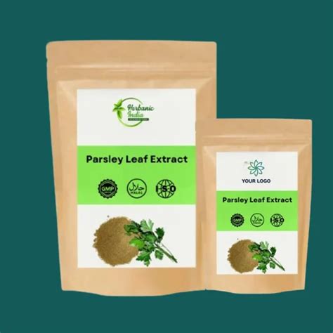 Parsley Leaf Extract Powder 25 Kg At ₹ 750 Pack In Kanpur Id 2849624811033