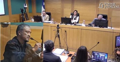 En El Inicio Del Juicio En Su Contra L Der De La Cam H Ctor Llaitul