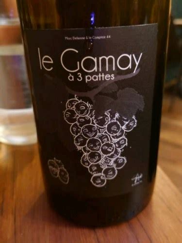 Marc Delienne Le Gamay à 3 Pattes Vivino Australia