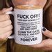 Fuck Mug Funny Fuck Off Coffee Mug Rude Inappropriate Tea Cup Funny Gift Idea Etsy