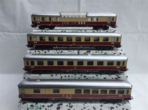 Märklin H0 4085 4087 4089 4090 Passenger carriage 4 Catawiki