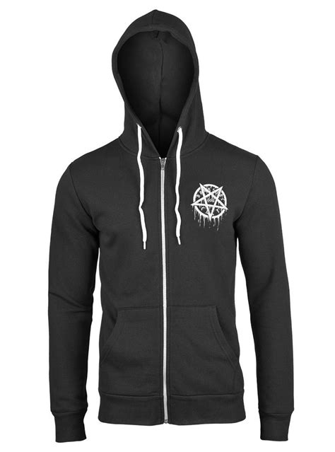 Bluza Darkside Pentagram Cult Rozpinana Z Kapturem Sklep