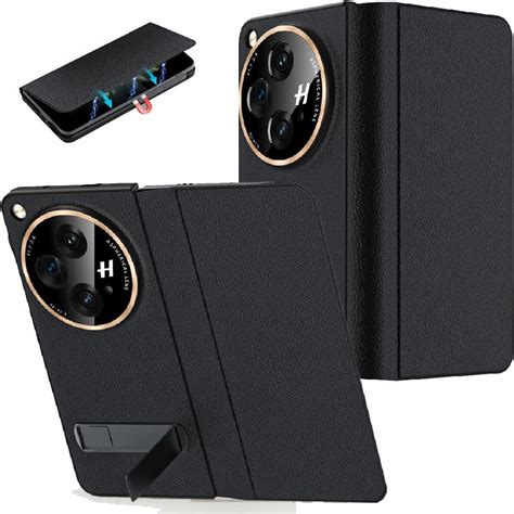 Amazon YQODSZ For OnePlus Open Leather Case Classic PU Leather