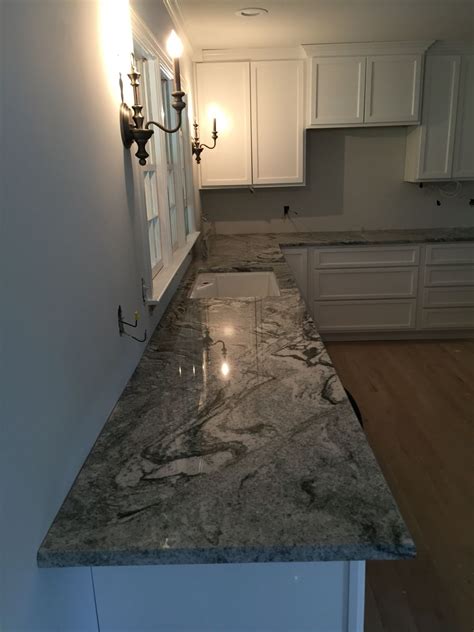 Kitchen Remodel Viscon White Granite Silver Cloud Granite Countertops