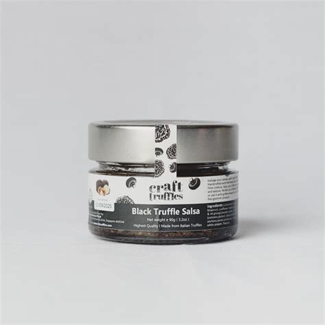 Black Truffle Salsa Best Seller Craft Truffles