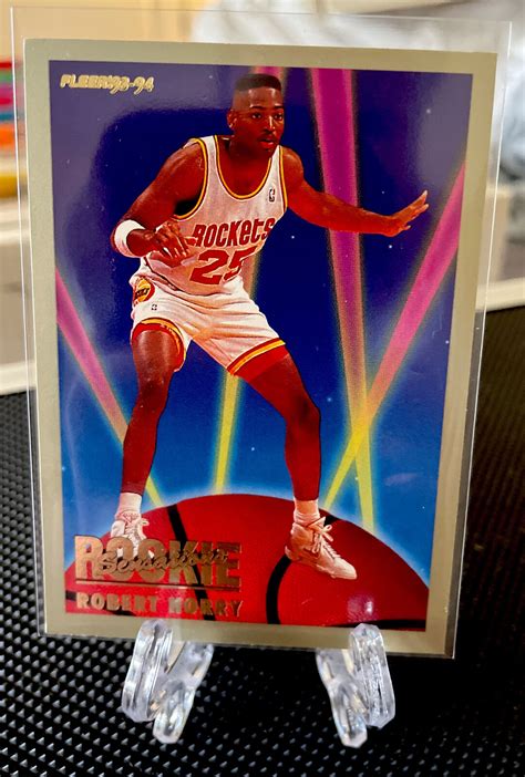 Robert Horry 1993 94 Fleer Rookie Sensations Rockets Rookie Card RC 9