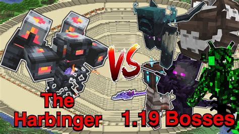 Minecraft Mobs Battle The Harbinger L Ender S Cataclysm VS 1 19