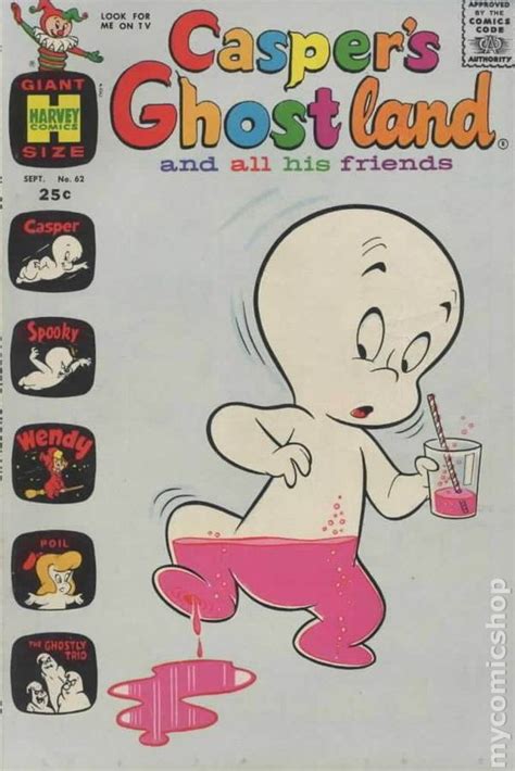 Casper S Ghostland And All His Friends Comic Book With The Title