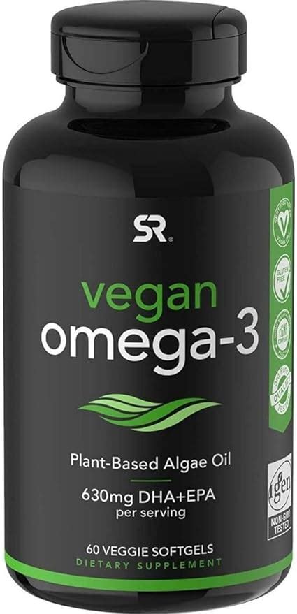 Sports Research Vegan Omega 3 Fish Oil Alternative From Algae Oil