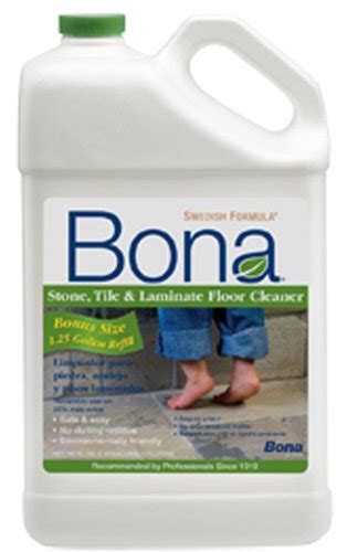 Bona Stone Tile And Laminate Floor Cleaner Refill 128 Ounce Cleaning Laminate Floors