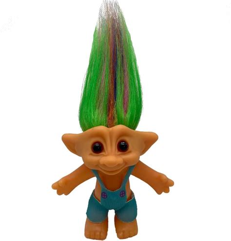 Pvc Vintage Trolls Dolls Lucky Doll Action Figures