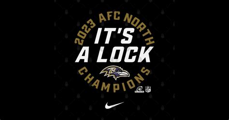 Afc North Champions 2023 Its A Lock Ravens Afc North Champions