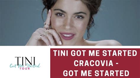 Tini Got Me Started Tour Polonia Cracovia Intro Got Me Started