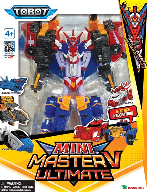 Tobot Galaxy Detectives Mini Master V Ultimate Robotti