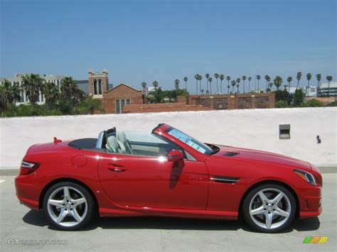 Mars Red 2012 Mercedes-Benz SLK 250 Roadster Exterior Photo #65487532 | GTCarLot.com