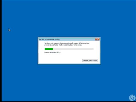 C Mo Crear O Restaurar Una Imagen Del Sistema Con Windows Solvetic