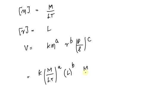 Solved Drive By The Method Of Dimension An Expression For The Volume