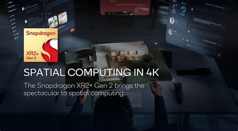 Qualcomm Snapdragon Xr Gen Spatial Computing Platform With K