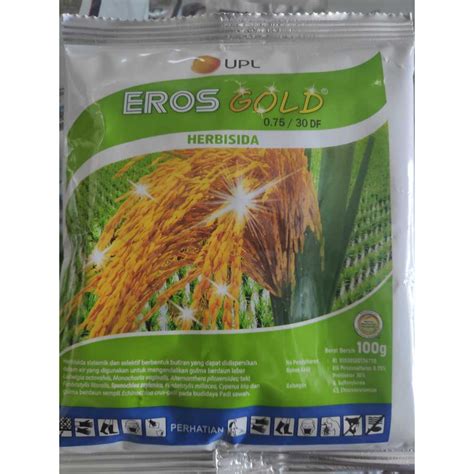 Jual Herbisida Sistemik Padi Eros Gold Df Gram Shopee