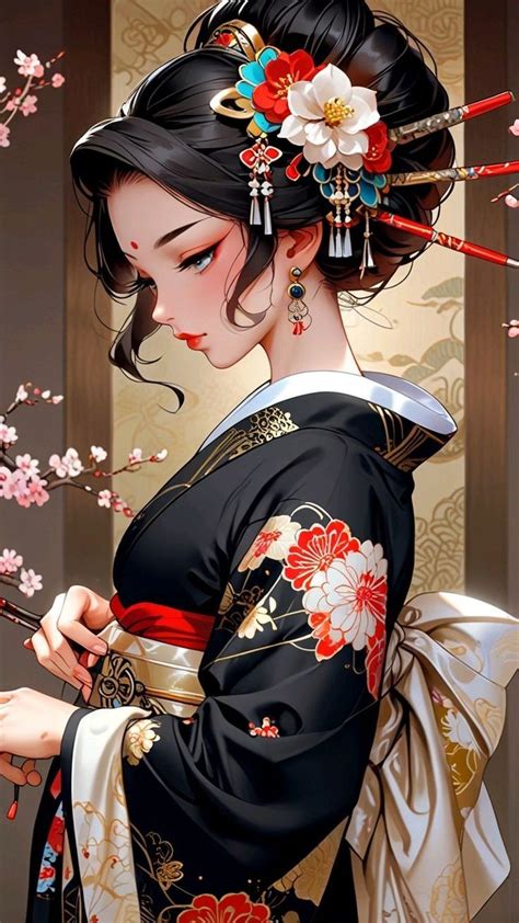 Pin By Sunjida Islam On Anime Art Female Samurai Art Female Art